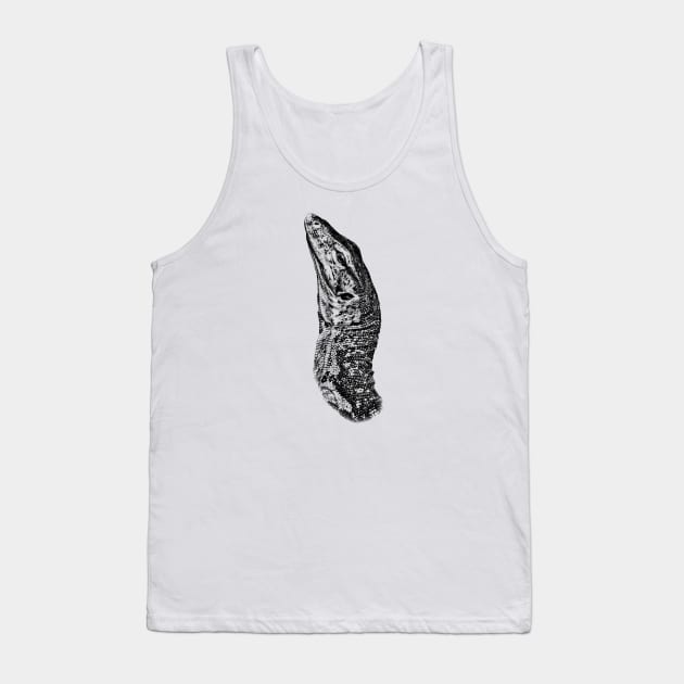 Monitor lizard Tank Top by Guardi